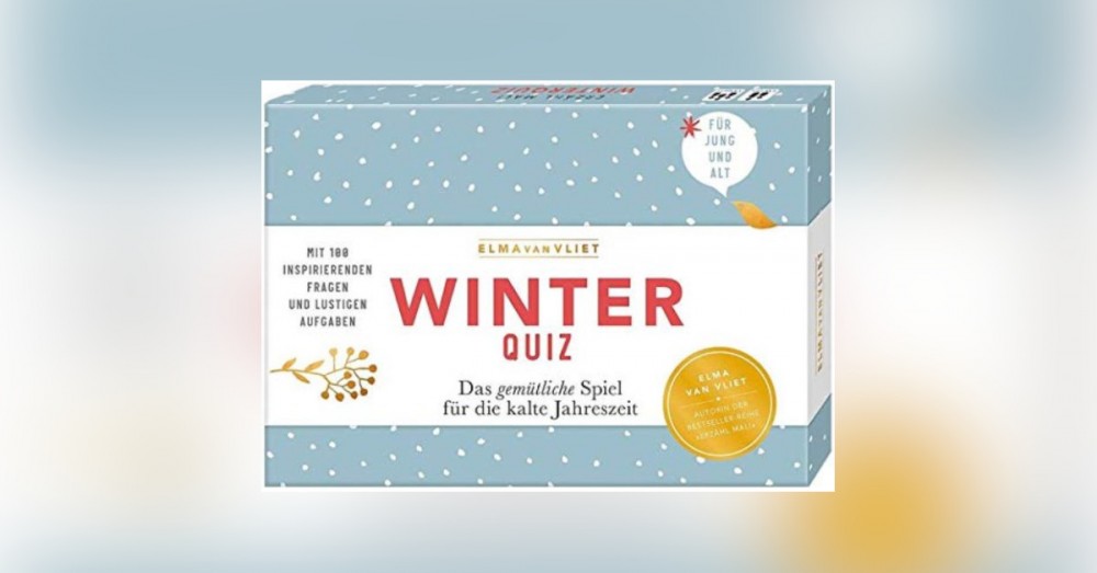 Beitragsbild zum Artikel: Erzähl mal! Winterquiz: Das gemütliche Spiel für die kalte Jahreszeit. Mit 100 inspirierenden Fragen und lustigen Aufgaben - Buchrezension Erzähl mal! Winterquiz: Das gemütliche Spiel für die kalte Jahreszeit. Mit 100 inspirierenden Fragen und lustigen Aufgaben - Buchrezension